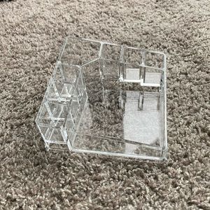 small clear acrylic organizer